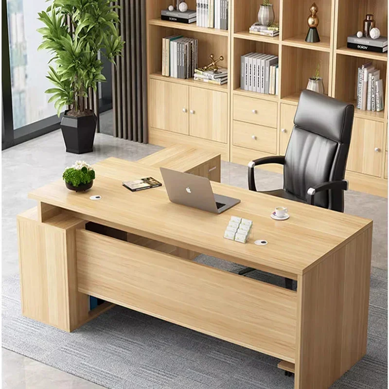Minimalist Height Adjustment Study Corner Desk Office Desk Executive Auxiliary Multifunctional Executive Ufficio Home Furniture