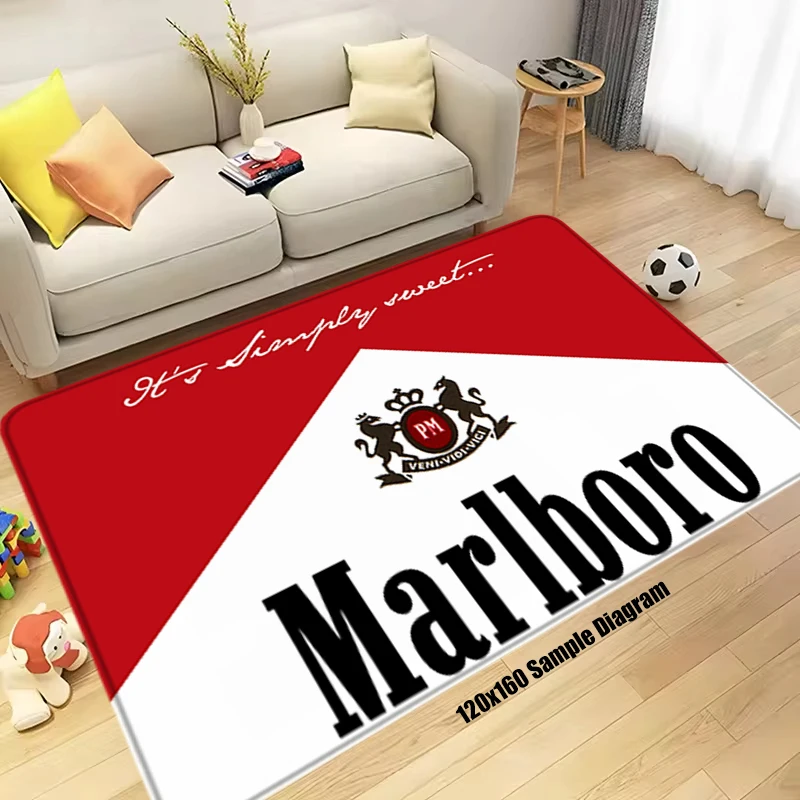 Floor Rugs Bedside Carpet M-Marlboro Entrance Doormat Car Boot Mats Bath Rug Kitchen Hallway Non-slip mat Living Room Home Decor