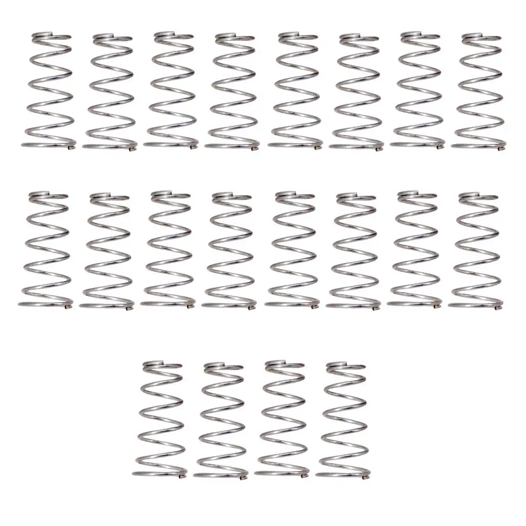 Pickup Adjustment Spring Silver Iron Parts Electric Guitar Bass Kit for Guitar Bridge Tailpiece Setup - view 3