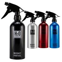 500ml Spray Bottle Refillable Mist Bottle Dispenser Hairdressing Empty Bottle Salon Aluminum Water Can Barber Tools Wholesale