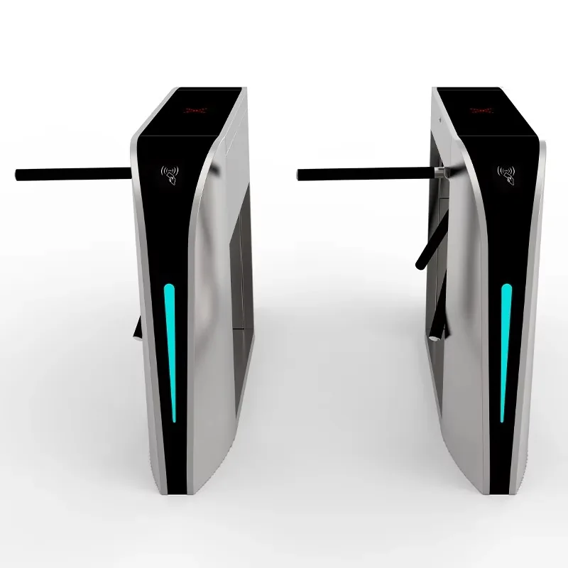 SE-TT11 Entrance Exit Gate Card Swipe Tripod Turnstile Vertical Coin Operated with Brush-less Motor for Public Toilets
