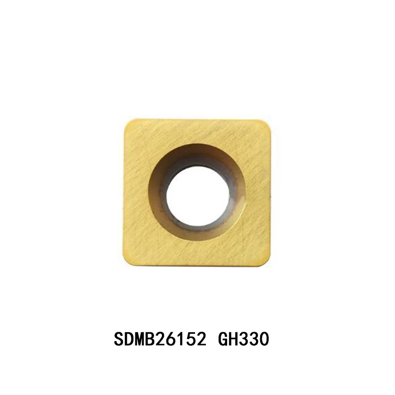 SDMB26152 AH120 GH330 SDMT1204 PDSR SDMT1204PDSR MJ Inserti in metallo duro SDMB 26152 Tornio CNC Utensili per fresatura Supporto per macchina