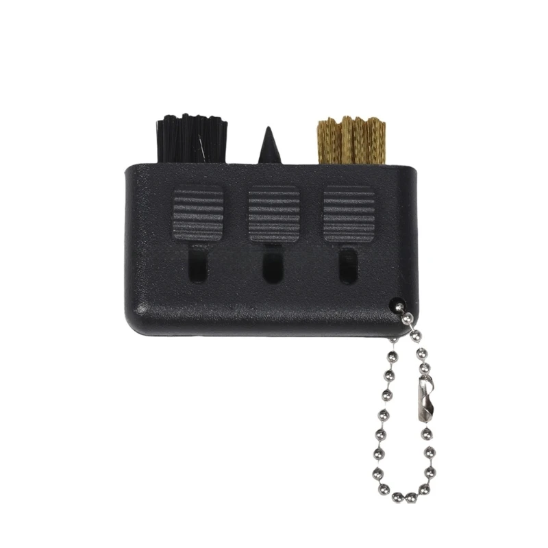 

E8bf 3 в 1 выдвижная кара для гольфа щетка убранное гольф -клуб канавки очистить кисть карман для гольф -клуба щетки