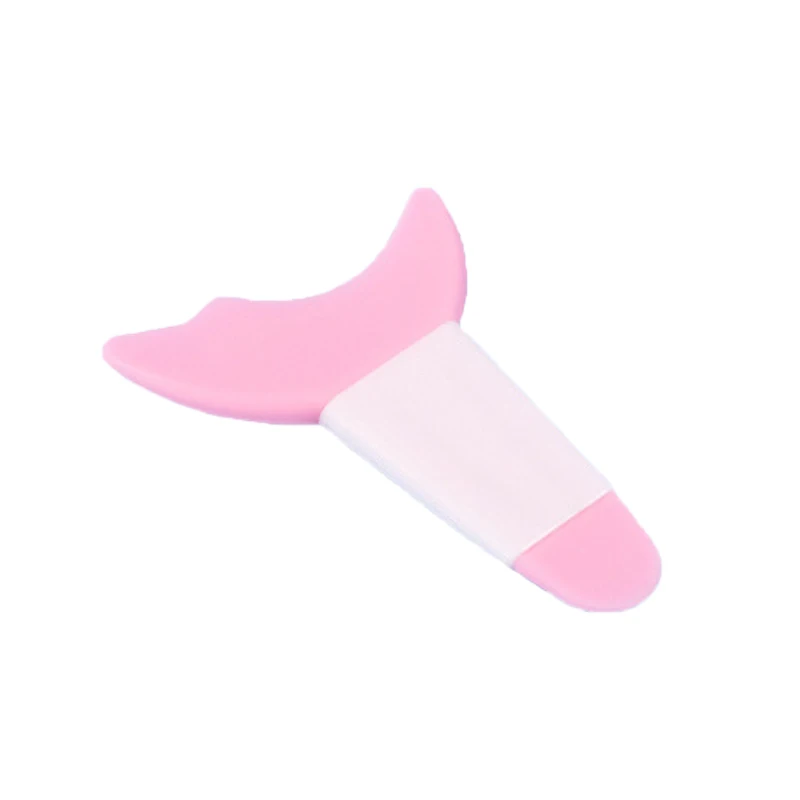 Silicone Mascara Eyelash Shield Applicator Guard Tool Reusable Eyelashes Guide Tool Multifunction Eyelash Eyeshadow Pads