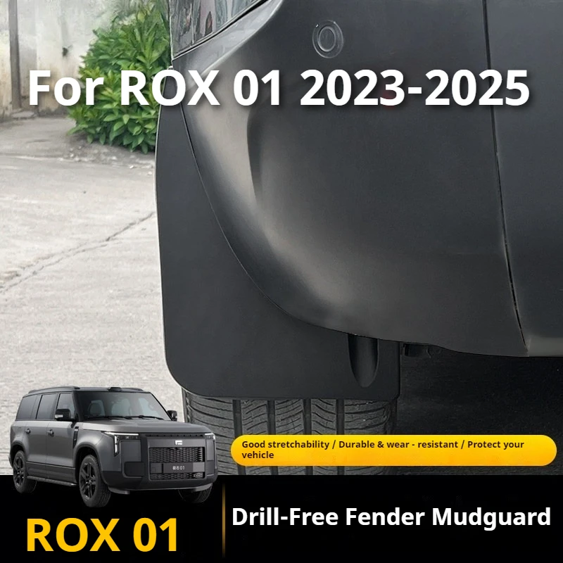 

For ROX 01 2023-2025 Mud Flaps Splash Guards Fender Liner Mudguards Car Accessories