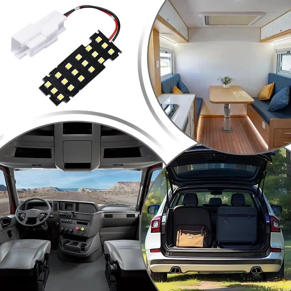 Super Bright Trunk Cargo LED Light Easy Installation Stable Light Cargo Area Light Non-Glaring Glow Reading Light