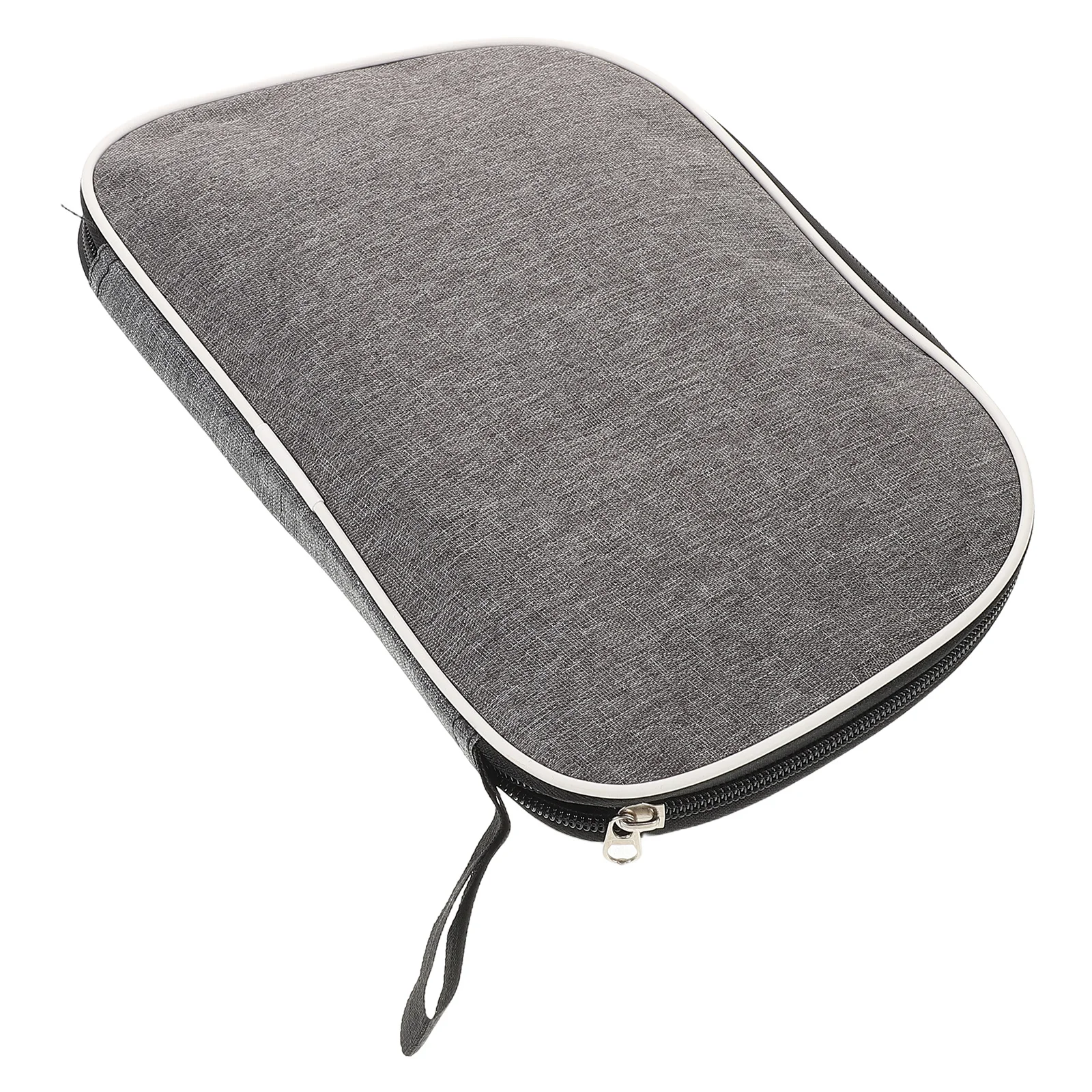 

1pc Table Tennis Racket Bag Portable Oxford Fabric Paddle Case Multiple Compartments Durable Zipper For Training Travel Table