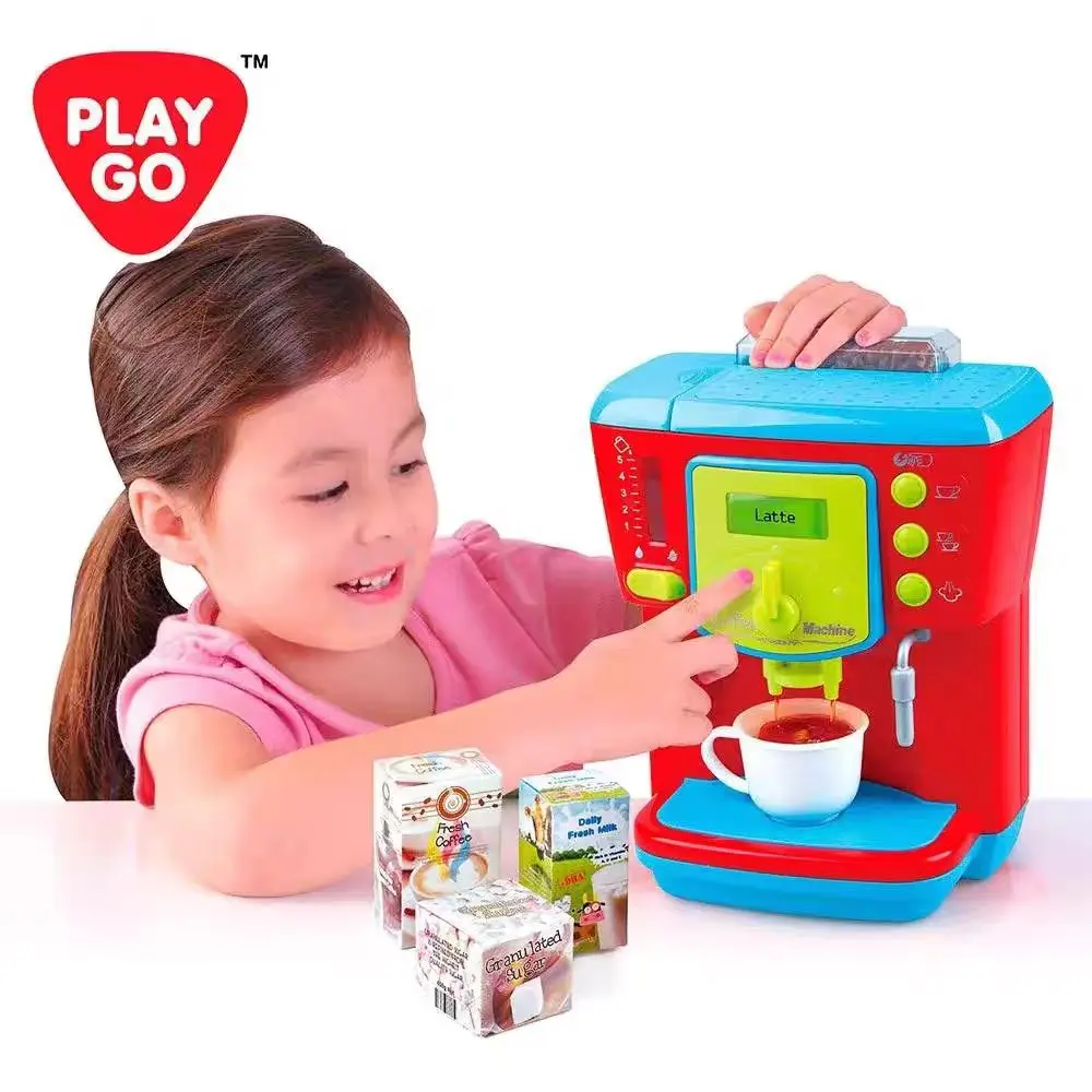 Play Go Simulatie Koffiezetapparaat Keuken Serie Mini Huishoudelijke Apparaten Kinderspeelspeelgoed