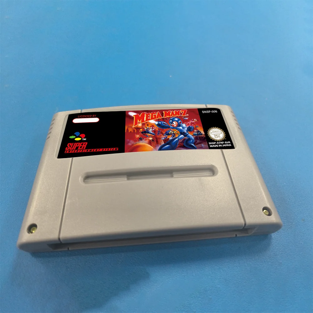 Mega Man 7 Action Game for SNES Console 16bit Cartridge USA NTSC Version Fast Shipping