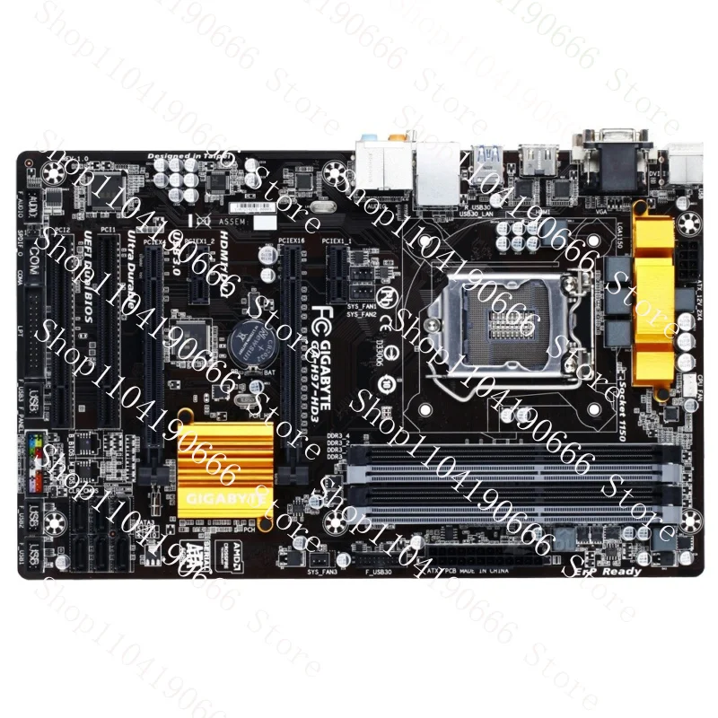 

Для материнской платы GIGABYTE H97-HD3 H97 LGA1150 DDR3 32G VGA DVI HDMI ATX протестировано, нормально XYG