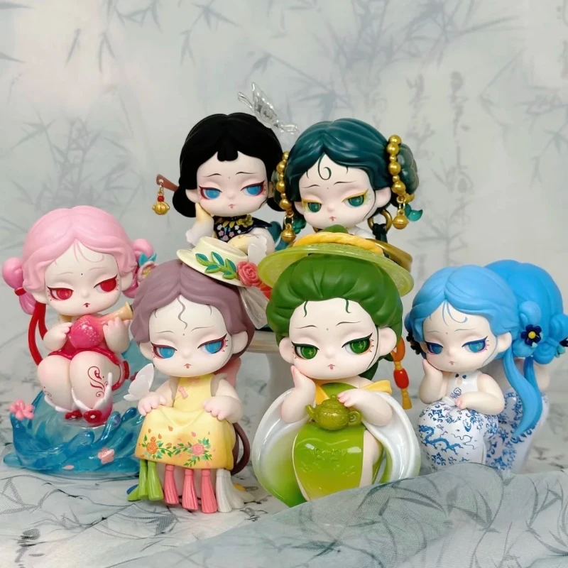 

DODO shyi Что это дата вашего возвращения, серия слепая коробка, милые экшн-фигурки аниме, загадочная коробка, коллекция кукол, игрушки для девочки, подарок