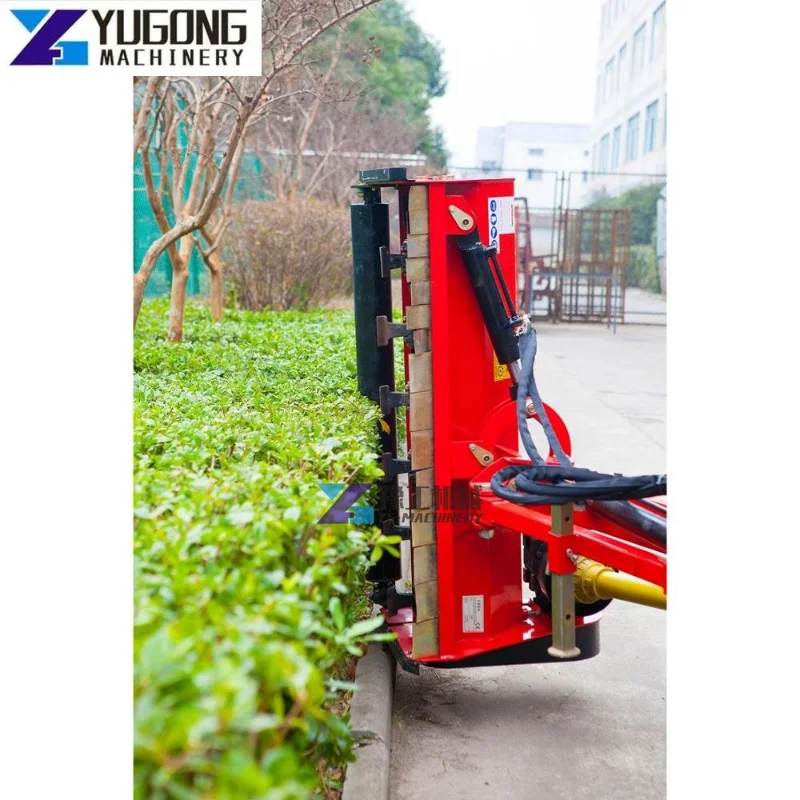 China Grass Cutting Machine 15-55hp Farm Machinery Small Tractor Lawn Mower Hydraulic Verge Mulcher Flail Mower