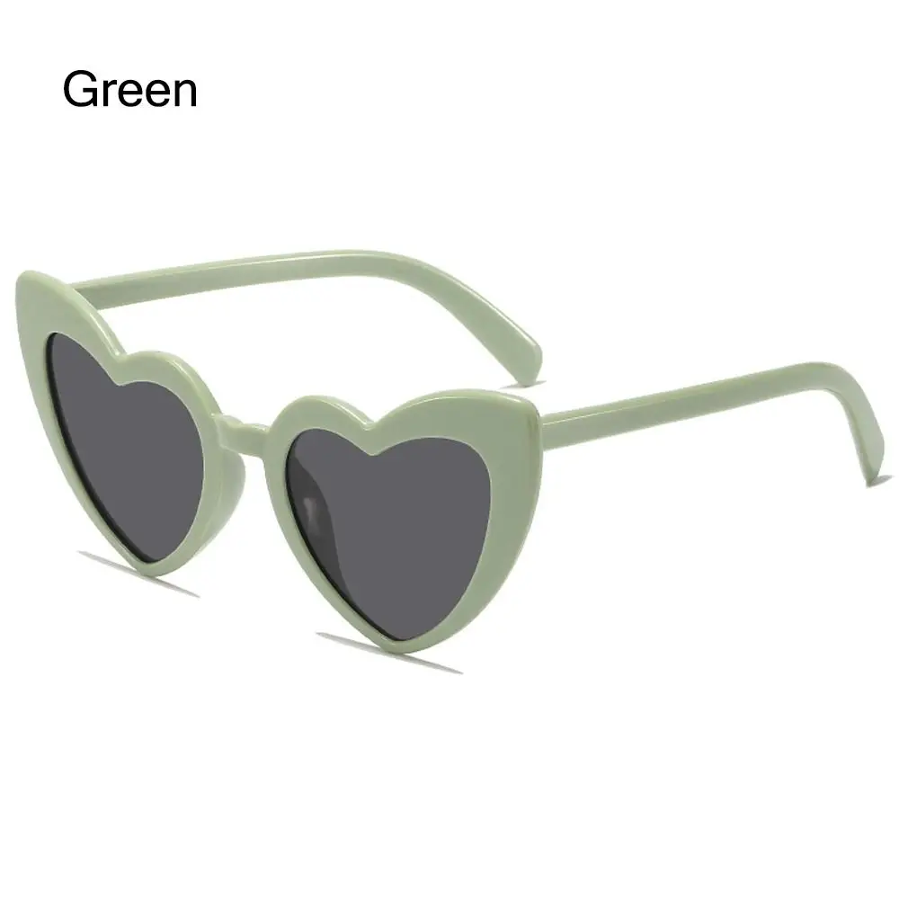 

UV Protection Heart-Shaped Sunglasses Vintage Irregular Pink Heart Sun Glasses Trendy Fashion