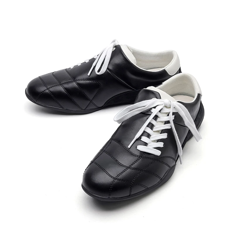 

GIOIO повседневные кроссовки для пар, уличная винтажная обувь на плоской подошве с диагональными шнуровками для мужчин и женщин