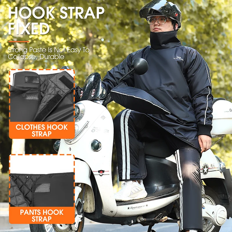 WEST BIKING Winter Windproof Cycling Equipment Women Men Motorcycle Electric Scooter Wind Shield Thermal Knee Cover Leg Warmer