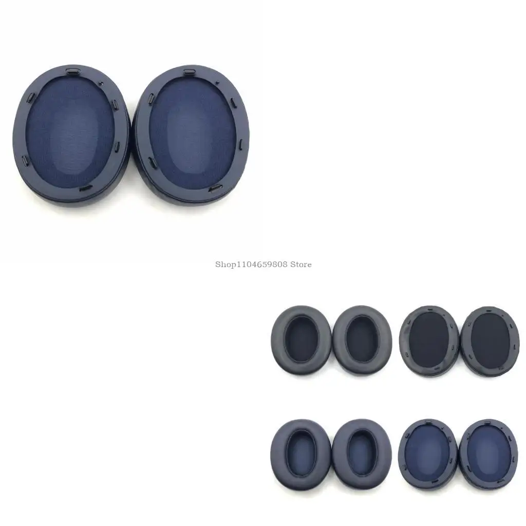 Coussins d'oreille coussin éponge Remplacement des coussins élastiques pour le casque jeu WH-XB910N XB910N (1pair)