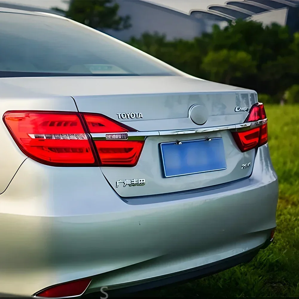 

Для Toyota Camry 7.5th 2015-2017 авто задние фонари в сборе, обновленный светодиодный динамический поворот в стиле Benz, автомобильные задние фонари, аксессуары