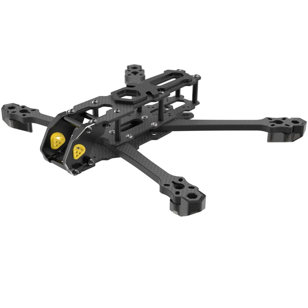 SpeedyBee Mario 5 Frame Kit DC / XH versão com placa de fibra de carbono FPV Freestyle RC Racing Drone Frame