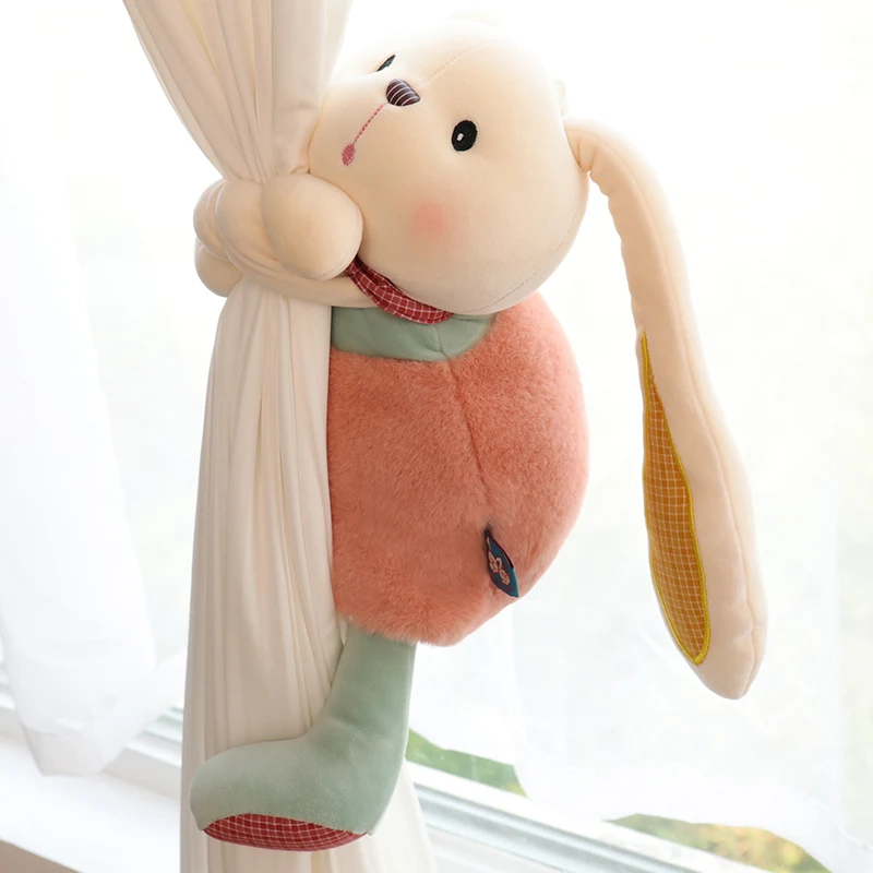 65-70cm Vintage długie ręcznie niedźwiedź Bunny pluszowe zabawki miękkie lalki wypchane zwierzęta Cartoon pluszowe zabawki Kawaii dla dziewczyny dzieci prezenty