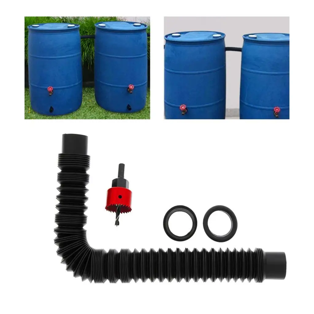 Rain Bucket Connector Garden Water Collector Water Collection System for Gardening