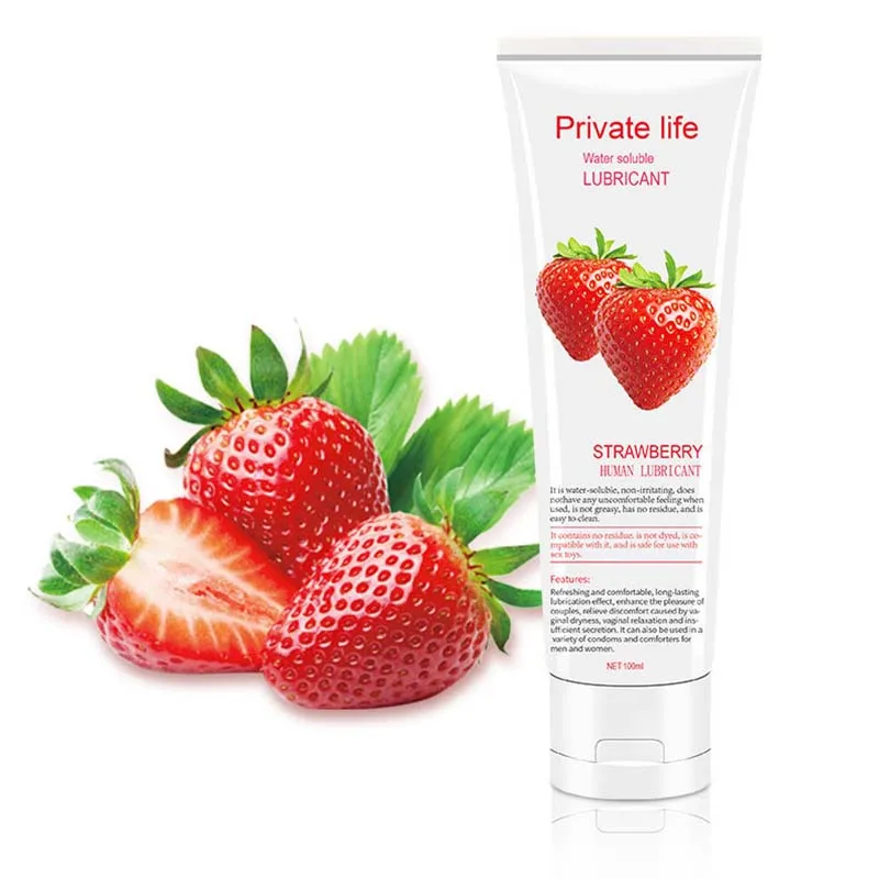 Fruit aroma Water-Based Lubricants Love Gel Anal Lubricants Sex Oil Easy Clean Colorless Safe Healthy Gay Vaginal Products
