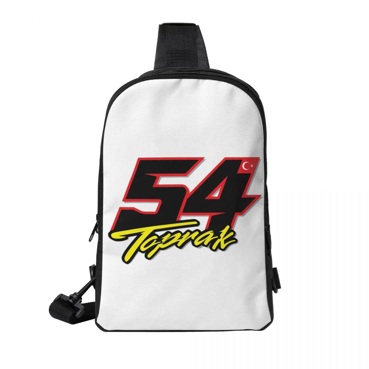 

Toprak Razgatlioglu 54 Chest Bag Men Sling Crossbody Backpack Chest Bag Traveling Hiking Daypack Shoulder Bag