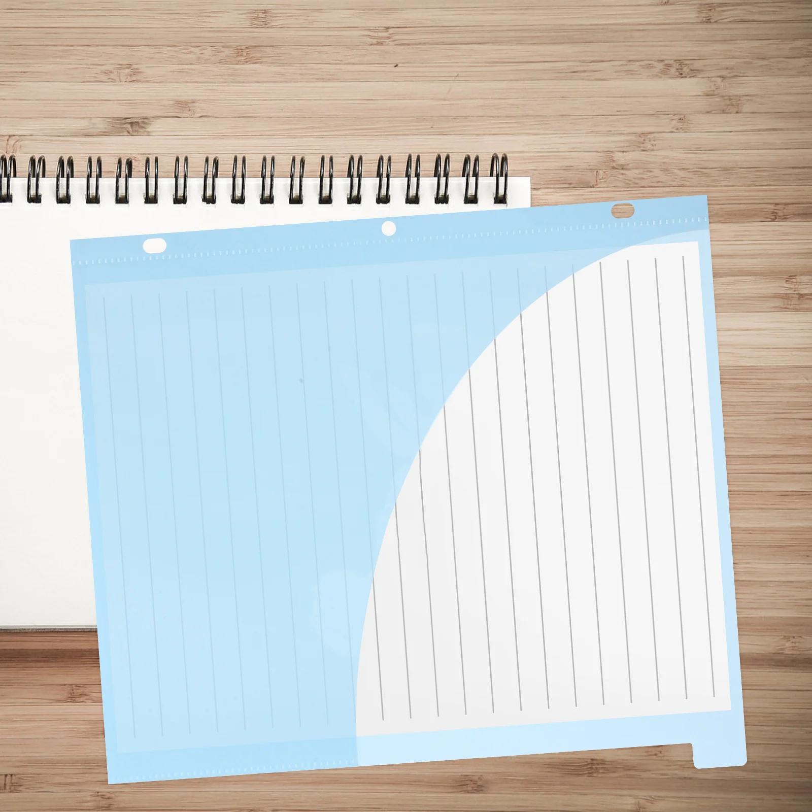 

12 шт., разделители для переплета букв, водонепроницаемые карманные органайзеры формата А4, листы с 3 отверстиями для школы, офиса, папка для документов