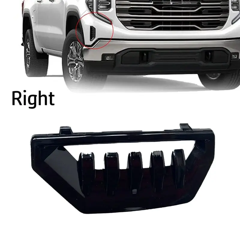 84869628 Front Right Bumper Cover& Air Duct For GMC For Sierra 1500 For AT4X AT4 Denali Elevation Pro 2022-2023