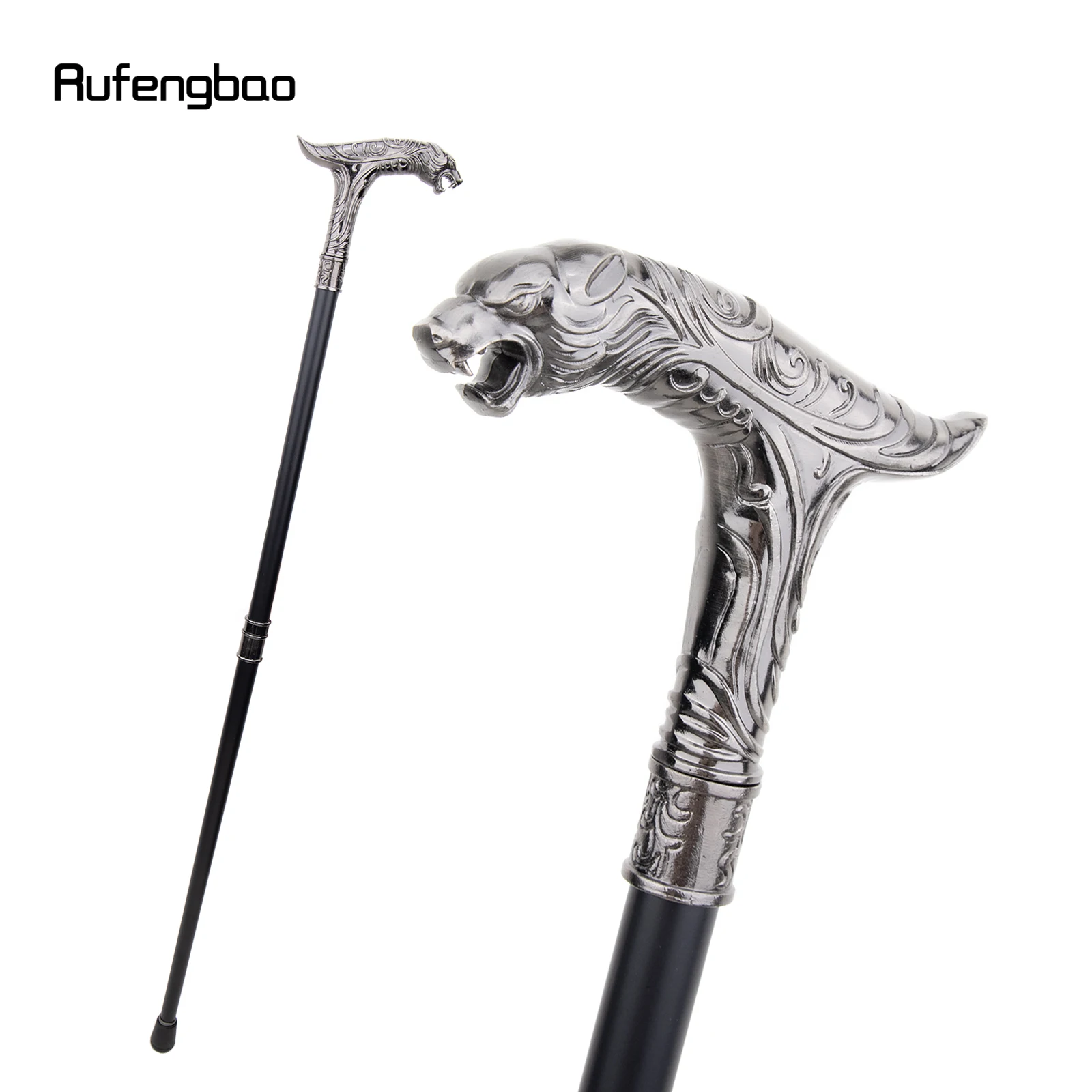 Kylin Leopard Fashion Walking Stick Decorative Vampire Cospaly Vintage Party Fashionable Walking Cane Halloween Crosier 93cm