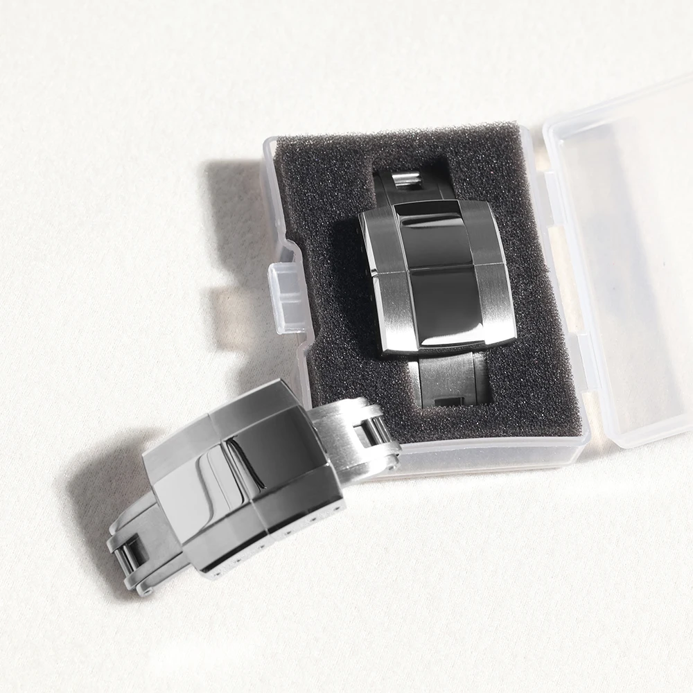 16mm 18mm 20mm 腕時計バックル CTS ラバーストラップ スプリングデプロイメントバックル アクセサリー 316L ステンレス鋼クラスプ WRIS TBUDDYS用