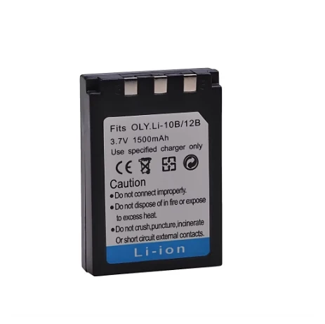 1500mAh Li-10B Li-12B Battery for Olympus Li 10B Li12B C-50 C-60 C-70 C-470 C-760 C-765 C-770 X-1 X-2 X-3 X-500 FE-200 IR-500