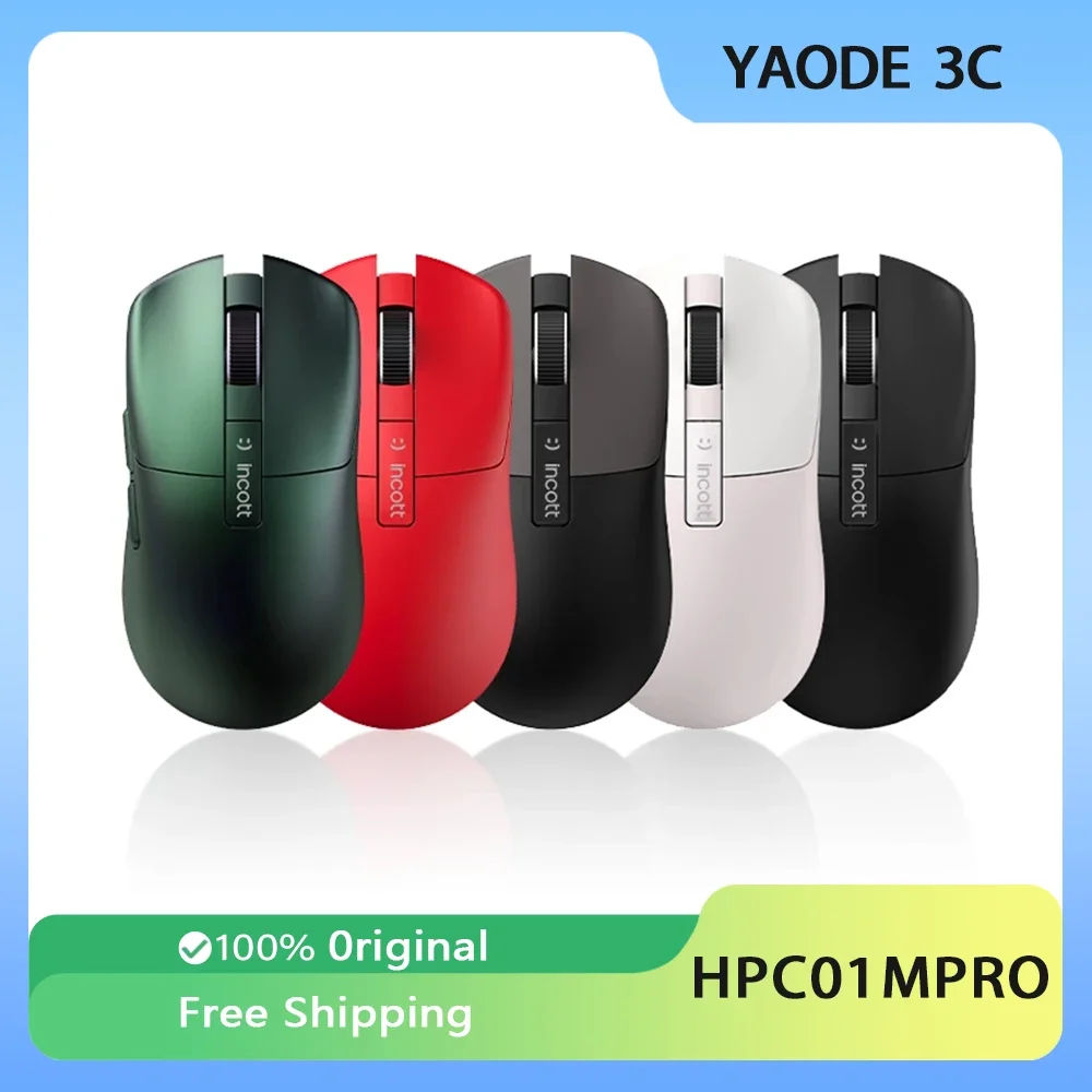 Imagem -01 - Gaming Mouse Hot Swap Microswitch 4k Paw3395 Esports Leves sem Fio Office pc Gamer Acessórios Incott-hpc01mpro gaming mouse hot swap microswitch 4k paw3395 esports leves sem fio office pc gamer acessorios incott hpc01mpro 01