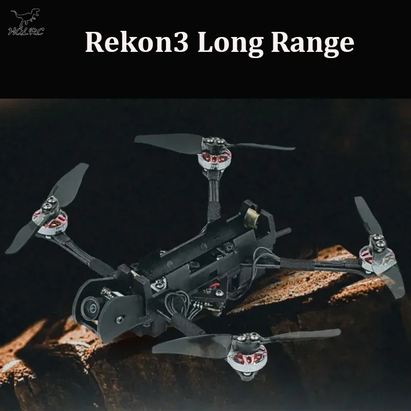 HGLRC Rekon3 1S 3inch Long Range 18650 Super Long Lasting FPV Drone SPECTER 10A AIO Caddx Ant 1202.5 KV11000 Motor