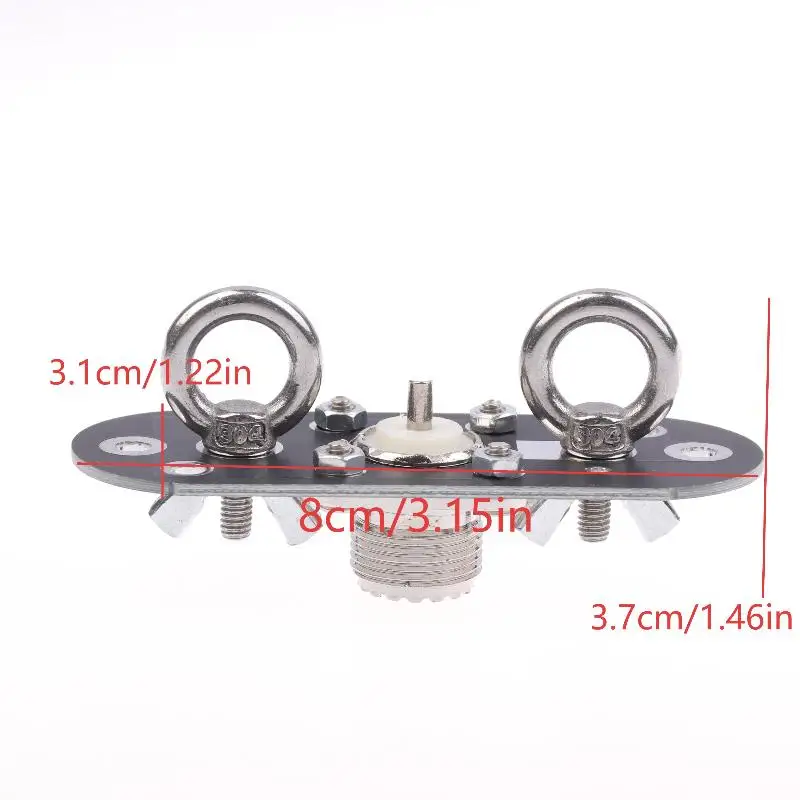 Shortwave Antenna GP Positive V Inverted V Dipole Mini AT-DP Adapter Shortwave Radio Transmitting Antenna Board For Set Antenna