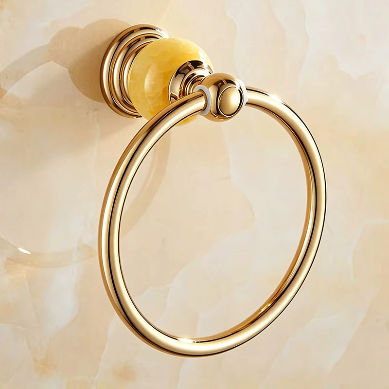 Luxury Rose Gold Bathroom Accessories Set, Stainless Steel Modern Towel Bar/Ring/Toilet Paper Holder/Robe Hook, Bathroom Set