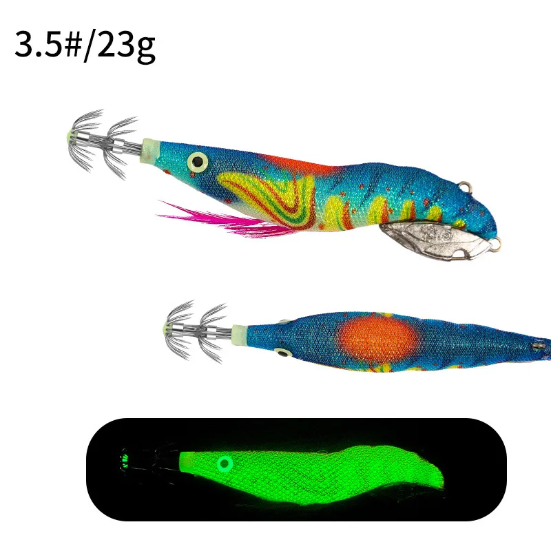 

067 приманка для кальмара плавающая 23 г/13 см рыболовные приманки Крючки искусственная приманка для рыбалки Кальмар Осьминог рыба аксессуары инструменты kaiwo