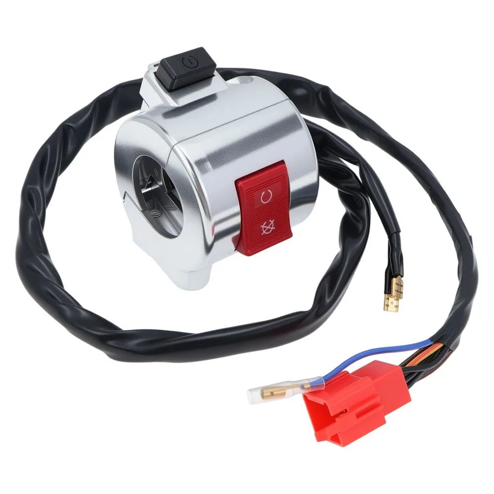 Right Start Stop Kill Switch for Honda VF 750 C C2 CD Silver