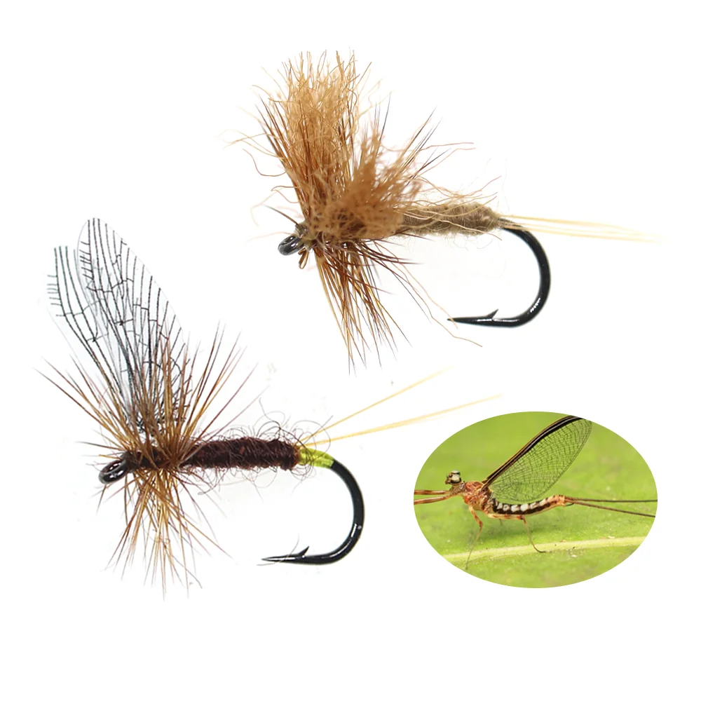 Fishing Lure Spinnerbait - 6 Stück # 12 Mayfly Spinner