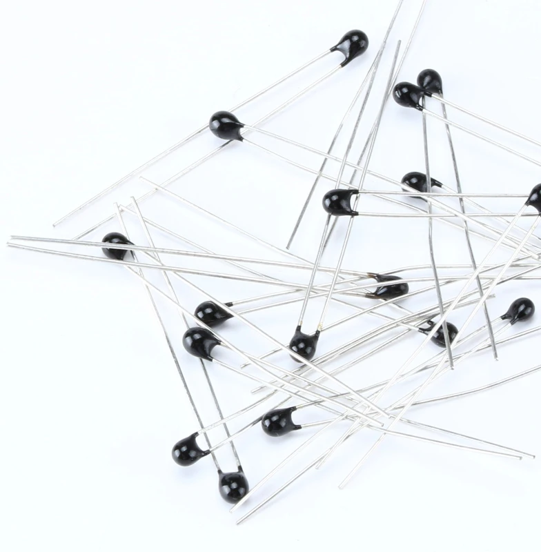 50 Stück NTC-Thermistor Thermowiderstand MF52 NTC-MF52-1033435 10K Ohm R 103 3435 B Wert 1 % Thermowiderstand Temperatursensor – Detail 3