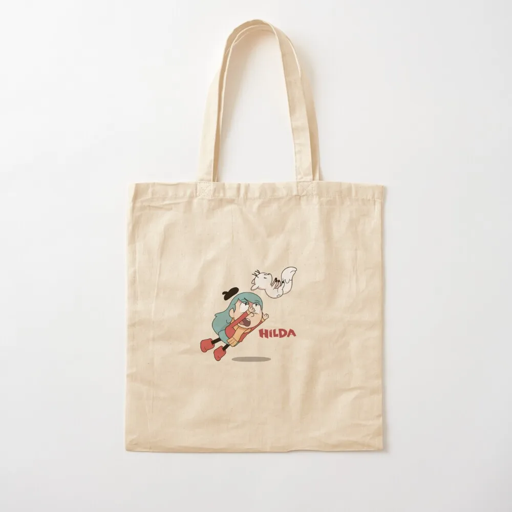 Hilda with cat Tote Bag the tote Big women men's university