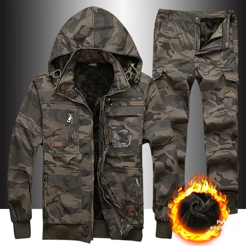 men's-autumn-winter-work-uniform-set-fleece-lined-camouflage-welding-workwear-durable-for-welder-in-cold-weather