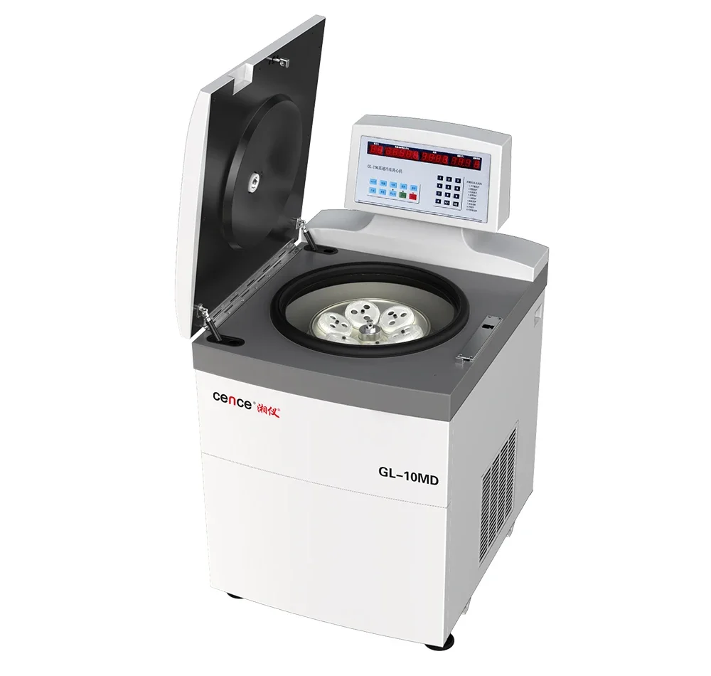 Cence Centrifuge GL-10MD with 6x1000ml angle rotor High Speed Centrifuge