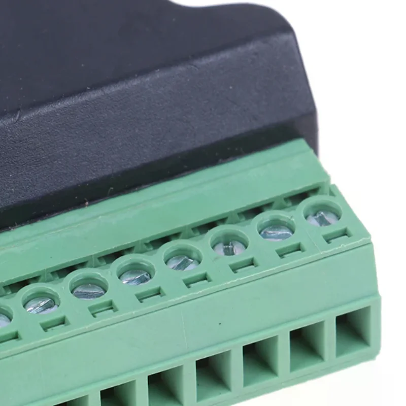 

НОВЫЙ адаптер RJ45 для подключения к винтовым клеммам, разъем RJ45 (женский) на 8 портов для видеорегистраторов CCTV.