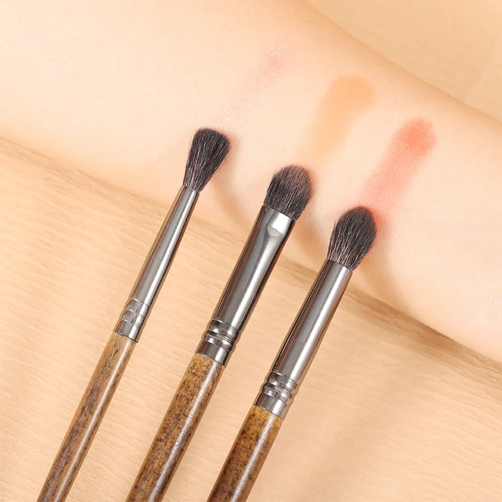 OVW Goat Hair Makeup Eyeshadow Brushes Set 4Pcs XQ111219N64b