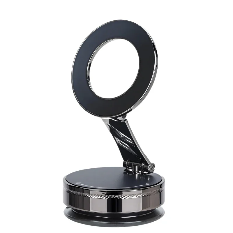 Strong Magnetic Phone Holder Foldable Design 360 ° Adjustable Vacuum Car Holder Suitable Car Countertop Bathroom Magnetic Holder