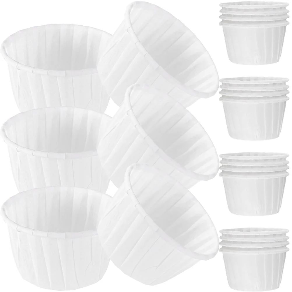 

100 Pcs Liners Paper Baking Muffin Cups Holders Wrappers Paper Baking Cupcake Wrappers Cups Case For Cake Muffin