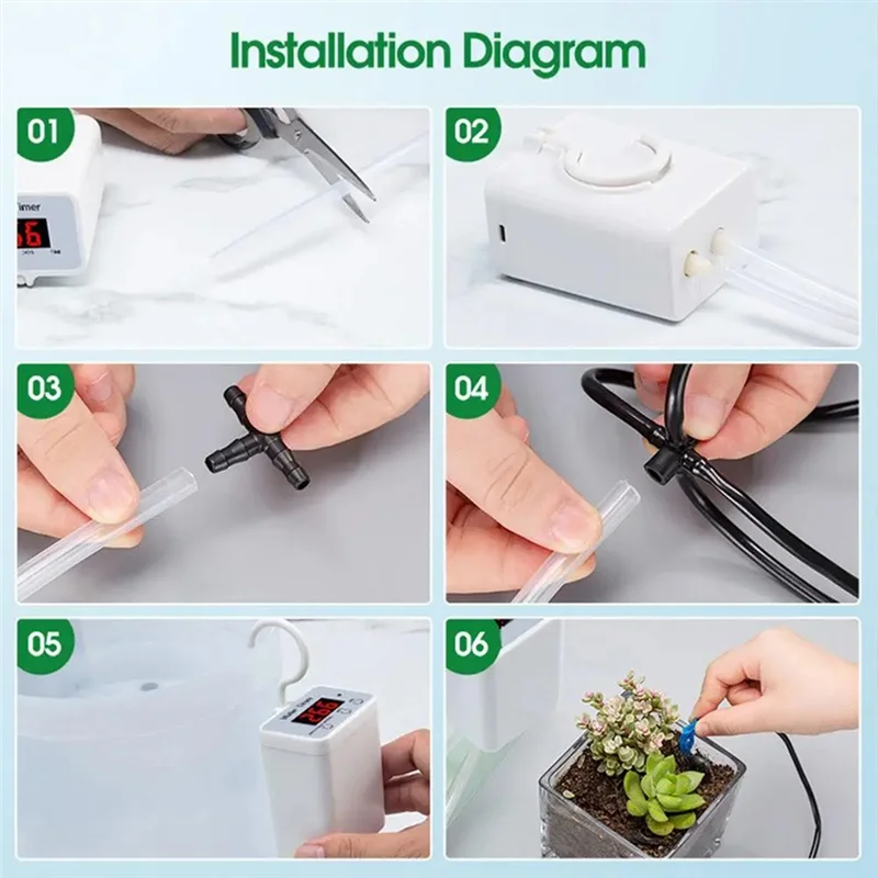 A88E-Smart Drip Irrigation Machine Waterer Waterer Device Waterer Device For Indoor Outdoor