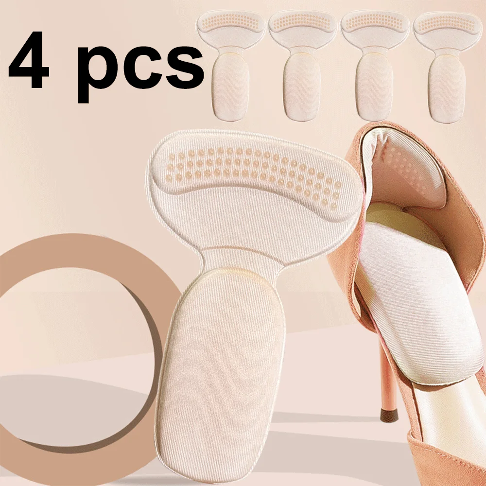 High Heels Insoles for Women Shoes Stickers Back Heel Liner for Big Shoes Size Reducer Inserts Foot Heel Pain Relief Cushion Pad