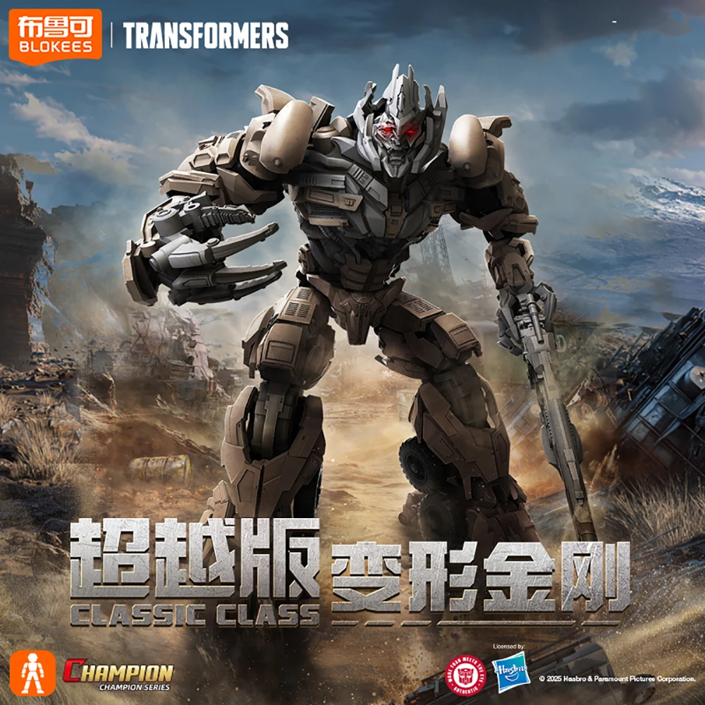 BLOKEES Echte Transformers Classic Class Action Figures Megatron Bumblebee Automodel Gedetailleerde Robot Speelgoed Cadeaus voor geliefden