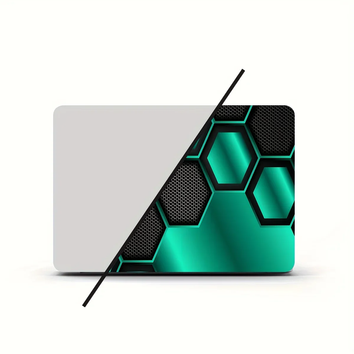 2pieces Laptop Art Sticker Future Technology Design Protective Case Universal Netbook Skin Sticker Non Reusable Laptop Skin